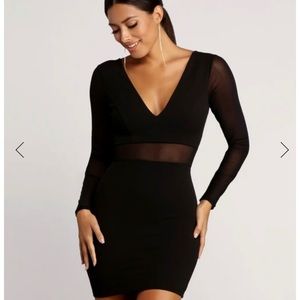 black windsor dress